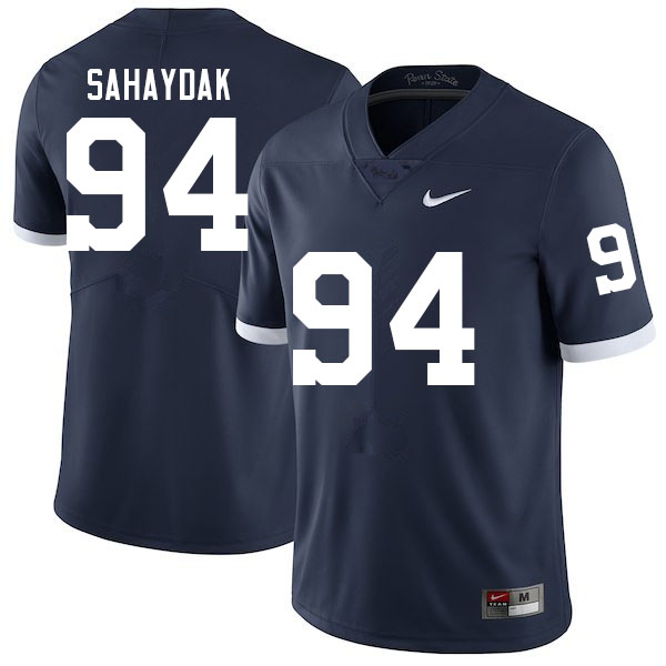 NCAA Nike Men's Penn State Nittany Lions Sander Sahaydak #94 College Football Authentic Navy Stitched Jersey CGH0098VP